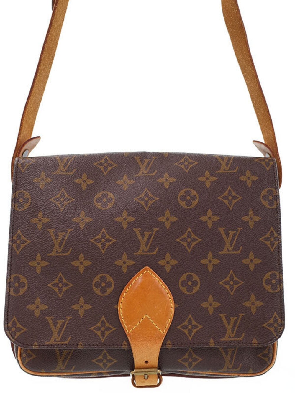 Louis Vuitton Monogram Cartouchiere Shoulder Bag